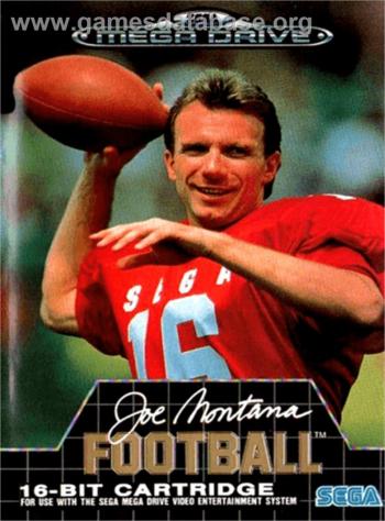 Cover Joe Montana Football for Genesis - Mega Drive